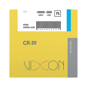 Plano Polarizado CR39 75mm HC