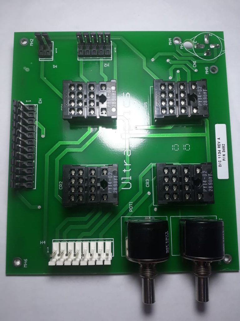 Placa de rele p/horno de cura